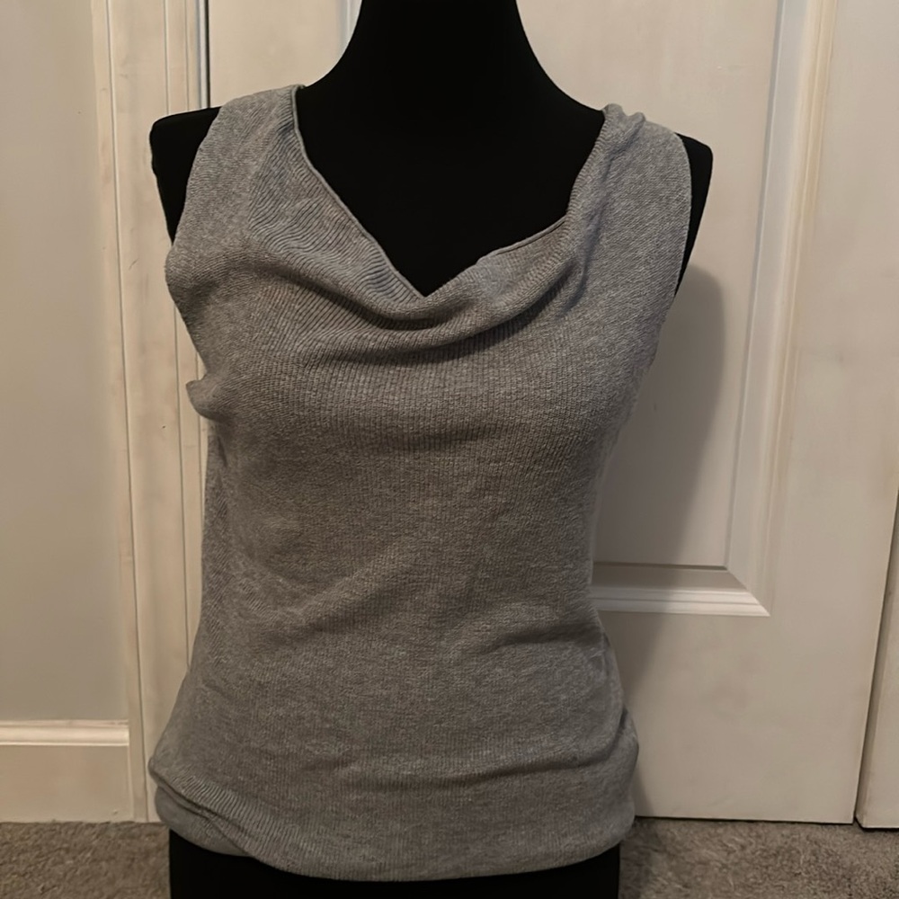 Cowl neck tank